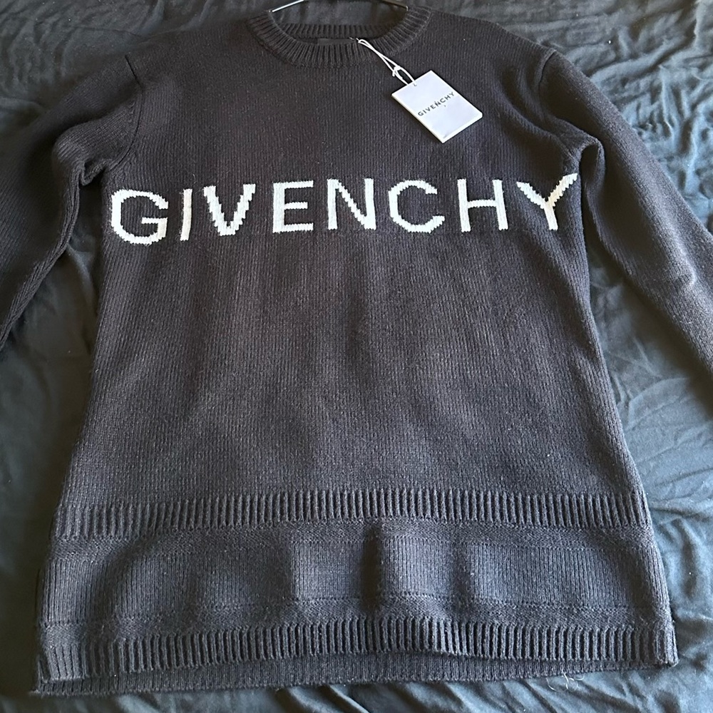 Givenchy Men's Cotton Logo Sweater